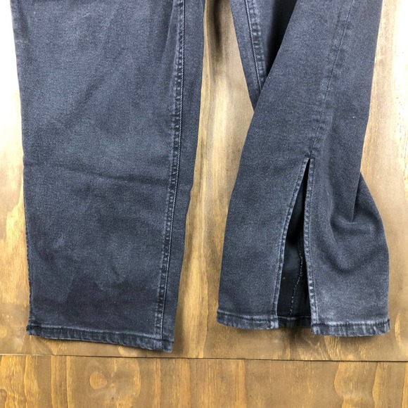 Ava & Viv Black Overalls Adjustable Straps Side Zip Stretch Size 18W NEW - Picture 8 of 15